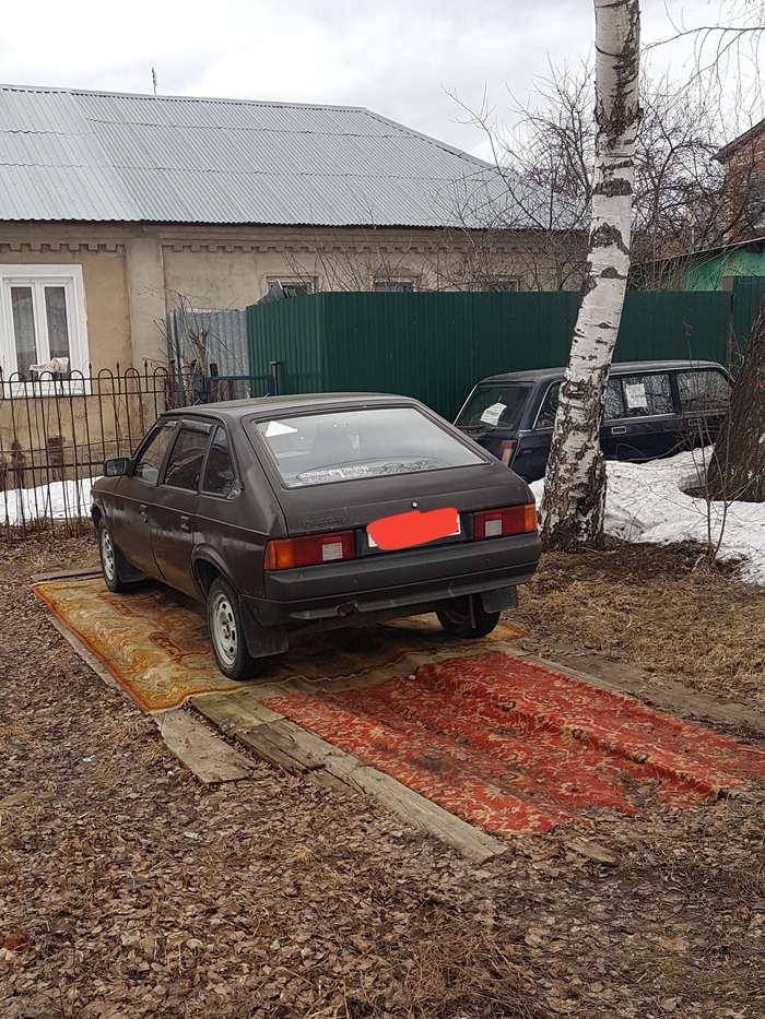 On the red carpet... - My, Carpet, Car