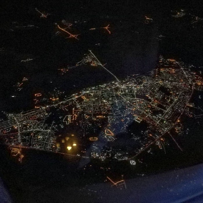 Flying over Vladimir. - Vladimir, Flight, In contact with