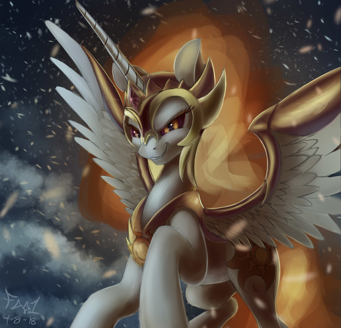 Daybreaker - My Little Pony, PonyArt, Daybreaker, Foughtdragon01