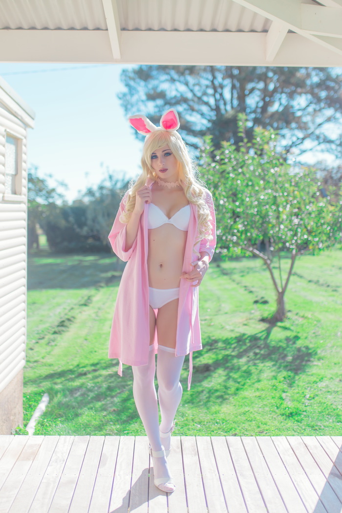 Kayla Erin - Easter Set by Beethy - NSFW, Kayla Erin, , Bunny, Easter, Rabbit, Underwear, Longpost