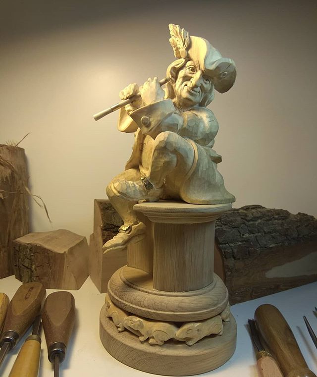 My father's work - My, Art, With your own hands, Wood carving, Longpost, Wood products, The photo