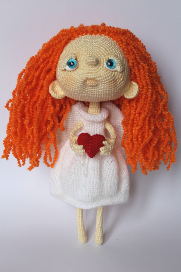 spring angel - Amigurumi, Angel, Doll, , Hobby, Needlework without process, Toys, Knitting, Longpost