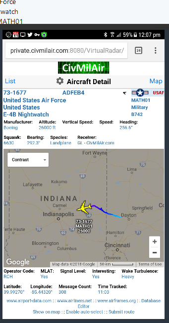 US lifts Boeing 747 E-4B Nightwatch airborne command post - Airplane, USA, Aviation, 