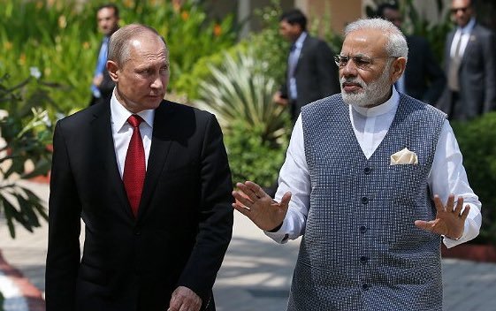 Vladimir Putin and Indian Prime Minister Modi discussed the development of partnership - Society, Politics, India, Russia, Allies, Vladimir Putin, Maudie, Kremlinru