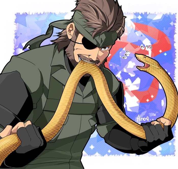 snake-eater - Metal gear, Naked Snake, Art, Games