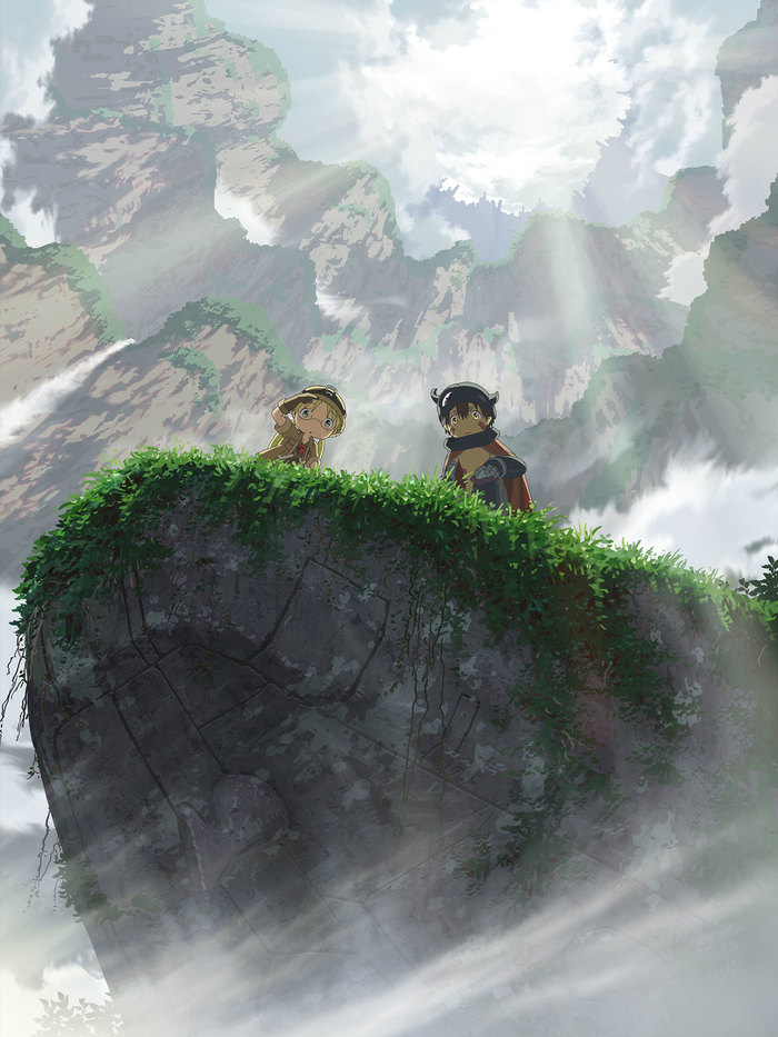 I don't know about you, Rico, but I don't want to go there... - Anime art, Anime, Made in abyss, Rico, Reg