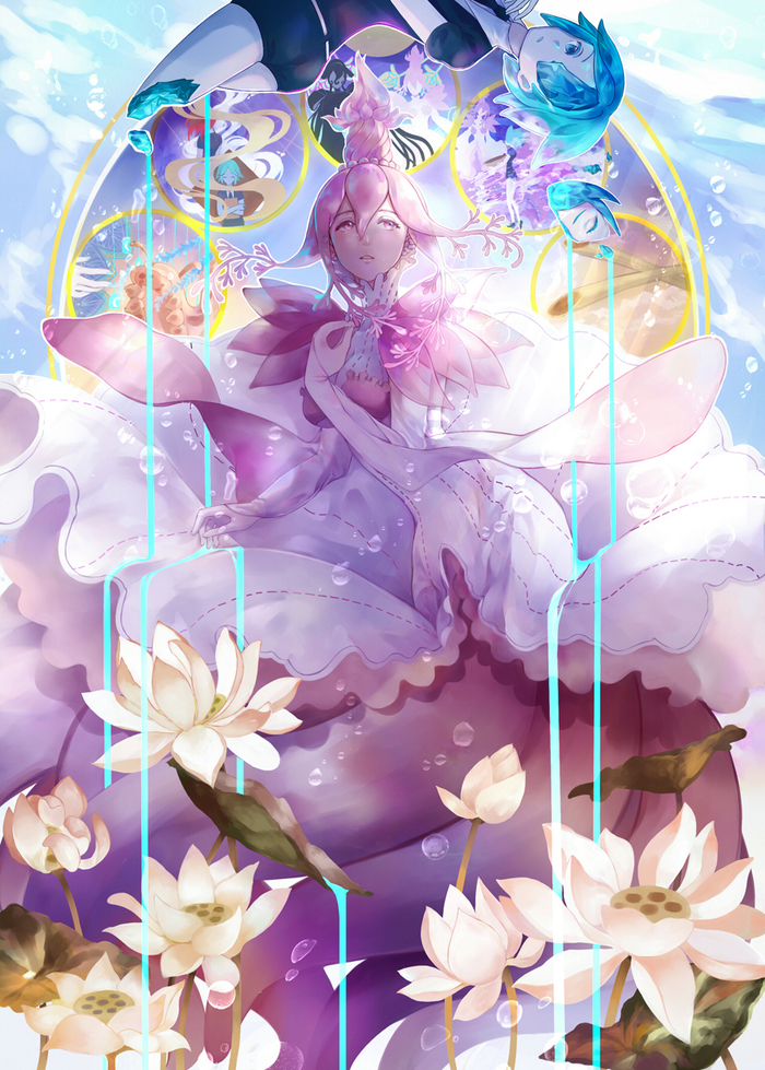Houseki no kuni Anime Art, Houseki no kuni, Phosphophyllite, Ventricosus, 