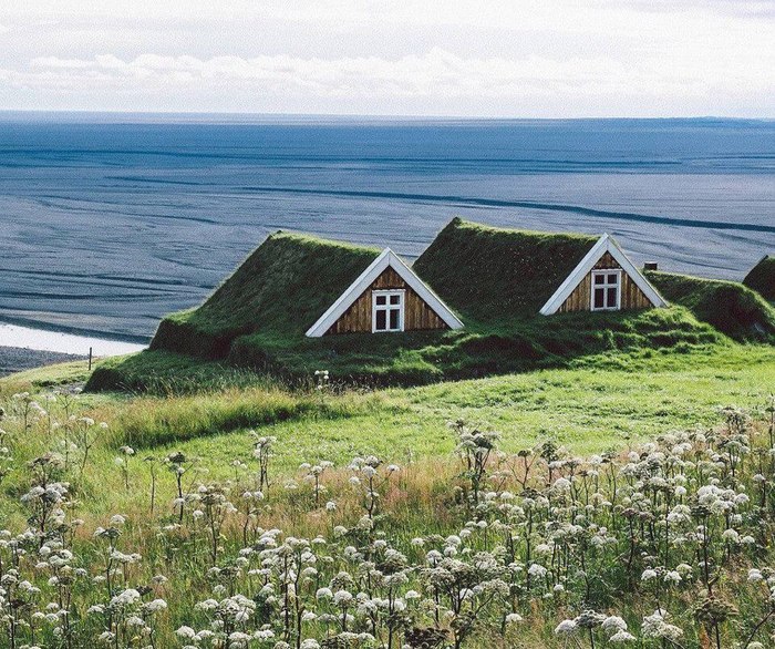 Домики в Исландии. - Домики в Исландии, Фотография