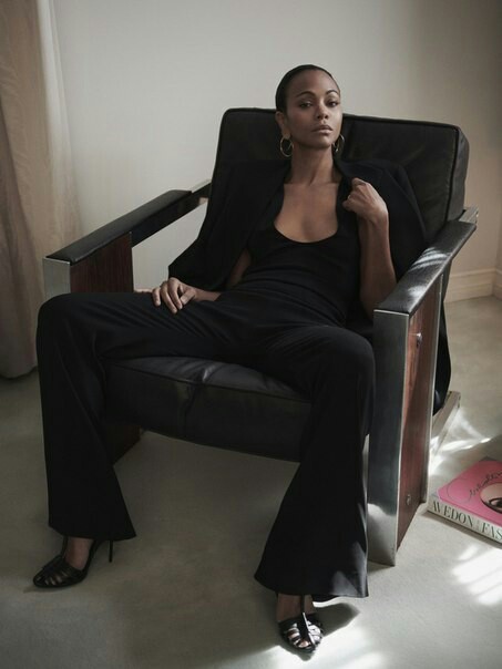 Zoe Saldana for April's Porter Edit Magazine. - Zoe Saldana, The photo, Magazine, Longpost, Actors and actresses