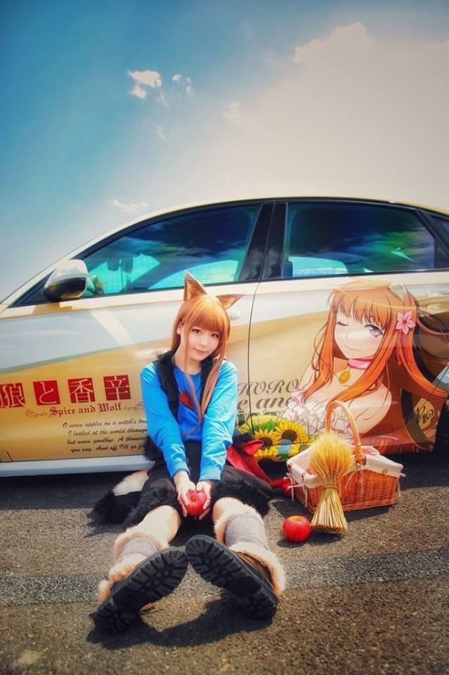 Goddessmobiles :) - Itasha, Anime, Spice and Wolf, Horo holo, Holo, Nissan, Audi, Longpost