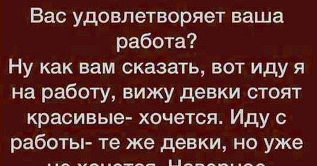 Ваша работа. Вас удовлетворяет ваша работа анекдот. Работа удовлетворяет. Вас удовлетворяет ваша работа картинки. Анекдот про удовлетворение работой.