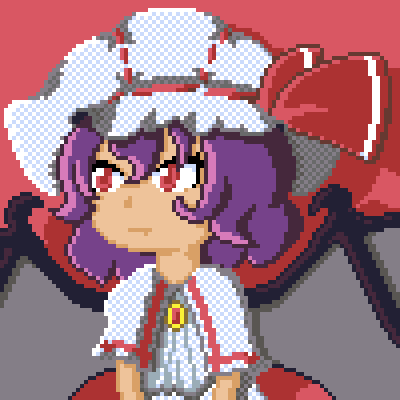     Touhou, Anime Art, , Remilia Scarlet, Toyosatomimi no Miko, Pixel Art