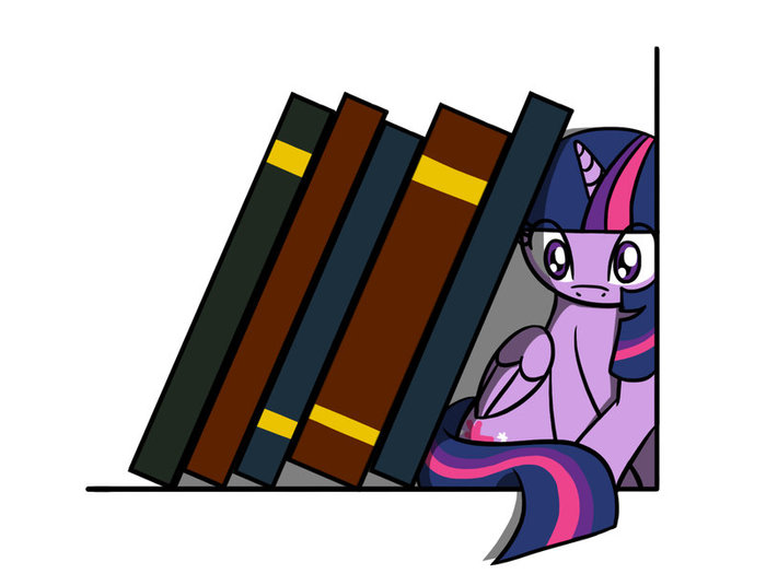 Too Many Books? - My little pony, PonyArt, Twilight sparkle, Flutterluv