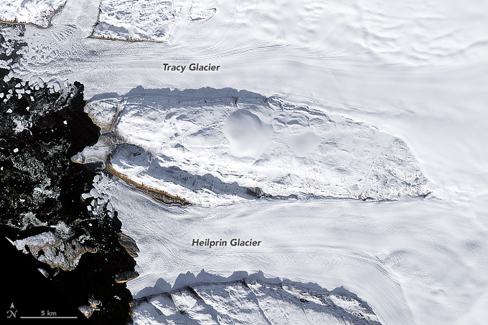 The retreating glaciers of Greenland - Glacier, Space, View, Longpost