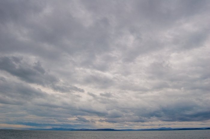 After the rain - My, Beginning photographer, I want criticism, Nikon D40, Nikon, Sea, Clouds, Vladivostok, Longpost