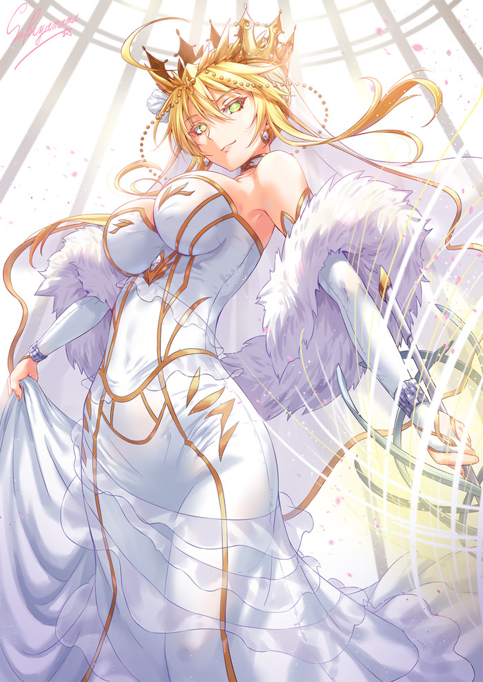 Goddess Rhongomyniad - Аниме, Anime Art, Fate Grand Order, Artoria pendragon lancer, Sakiyamama