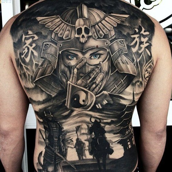 cool tattoo - Tattoo, Samurai, Art