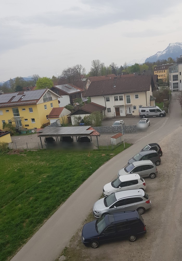 Rational use of a parking space in German - My, Parking, Germany, Bavaria, Rationality