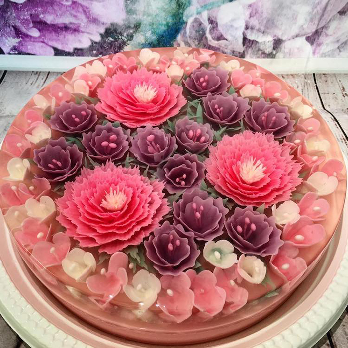 Jelly cakes. A new kind of confectionery art - Cake, Images, Longpost