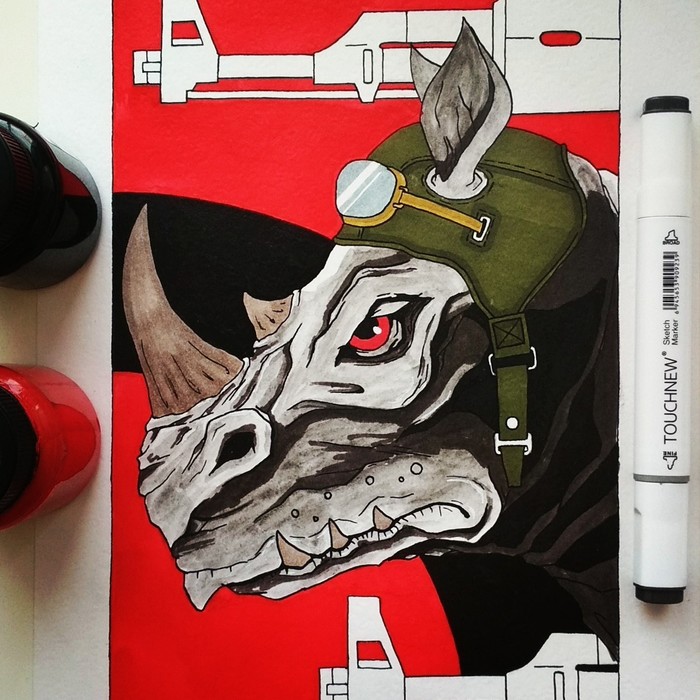 Rocksteady. Добавил друга Bebop