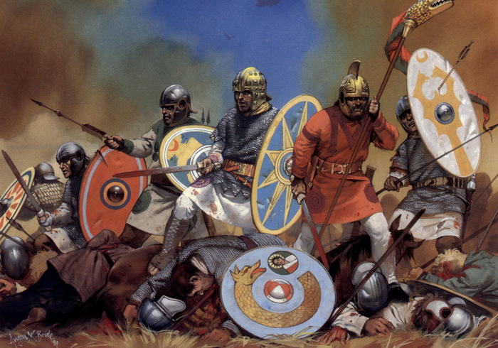 Battle of Adrianople. The beginning of the collapse of the Roman Empire. - Battle, The Roman Empire, The emperor, Barbarian, , Meat grinder, Ancient Rome, Antiquity, Longpost