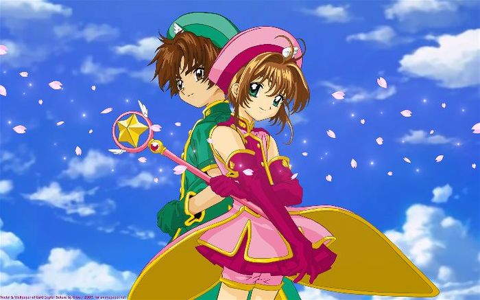 sakura card catcher - Anime, Anime art, Sakura, , , Clamp, Cardcaptor Sakura, Kinomoto Sakura