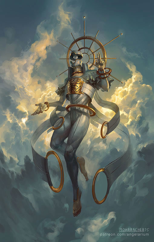 Peter Mohrbacher's Angels - [Author#005] - Art, A selection, Longpost, 