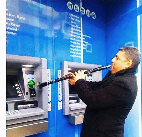 ATMs and what happens near them - Honestly stolen, From the network, ATM, Humor, Funny, The photo, People, Longpost