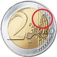 Euro (coins) with and without Norway - Euro, Eurozone, Coin, European Union, Norway, Design, Jamb