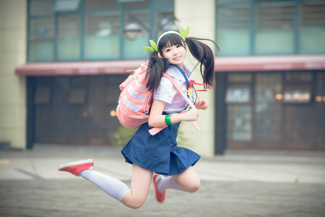 ... and I will marry you, Hachikuji! - Monogatari series, Anime art, Anime, Hachikuji Mayoi, Cosplay, Longpost