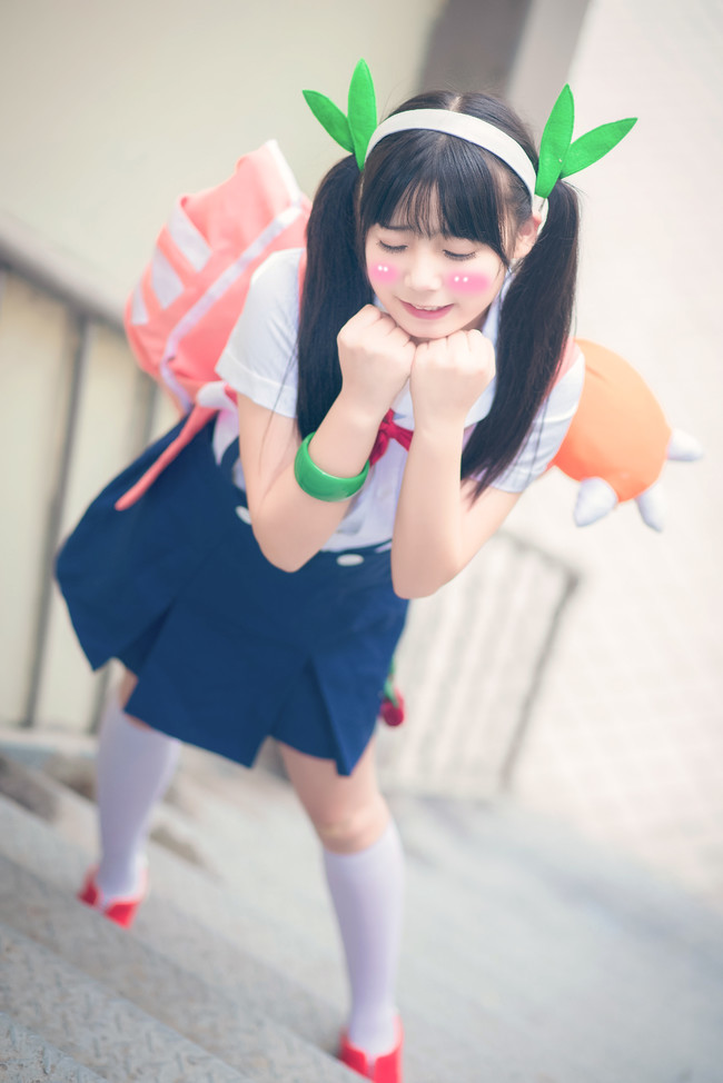 ... and I will marry you, Hachikuji! - Monogatari series, Anime art, Anime, Hachikuji Mayoi, Cosplay, Longpost