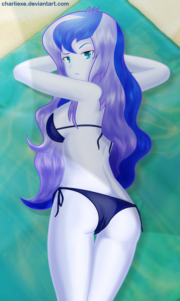 Summer Luna - My little pony, Equestria girls, Princess luna, MLP Edge, Charliexe