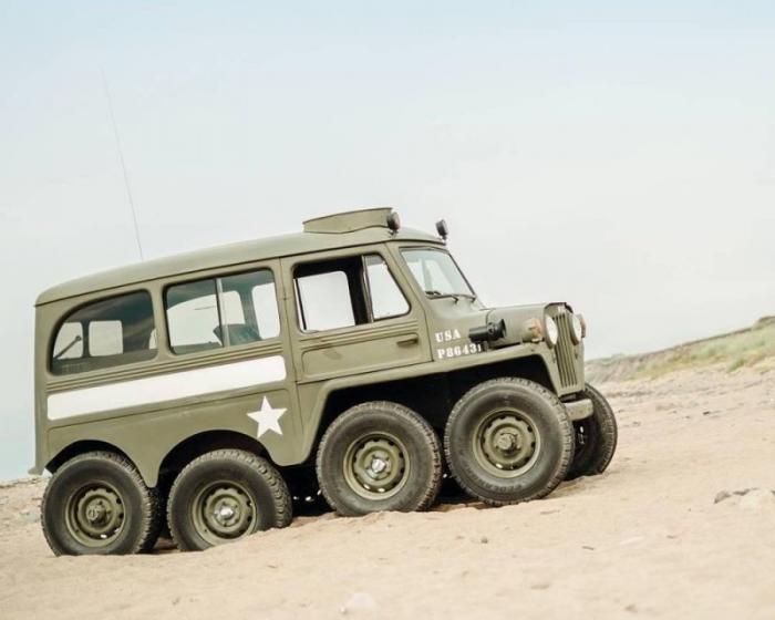 Willys 8x8 1953 Centipede -  , , , 