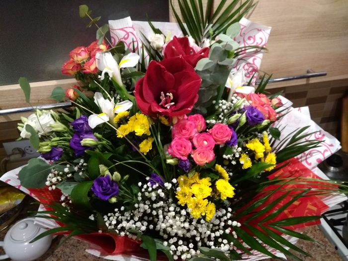Anniversary - My, Wife, Anniversary, Flowers, My