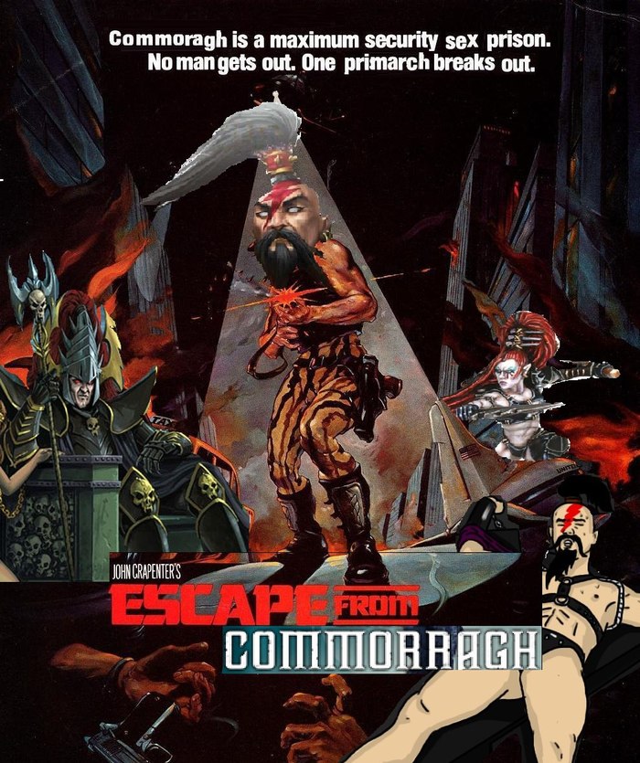 Escape from Commoragh - Warhammer 40k, Jaghatai Khan, Dark eldar, Wh humor