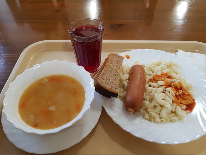 Who said that Moscow is expensive?) - My, Moscow, Canteen, River Station, Budgetary