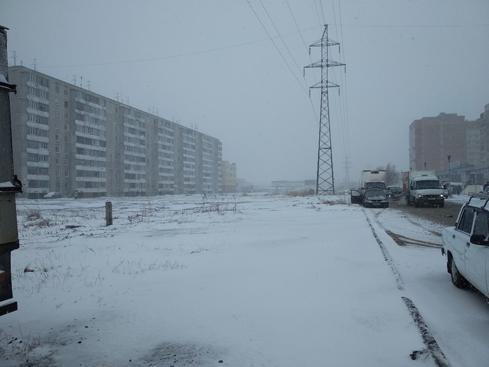 Метель, а кто то уже сменил резину...