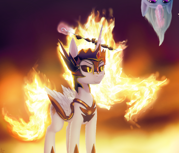  -   My Little Pony, Daybreaker, Trixie, Quver