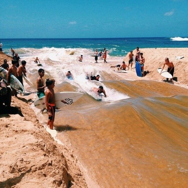 Water slide - Sea, The photo, Surfing