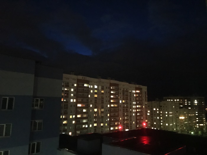 Darkness descends on Mordor - My, The photo, Weather, Voronezh