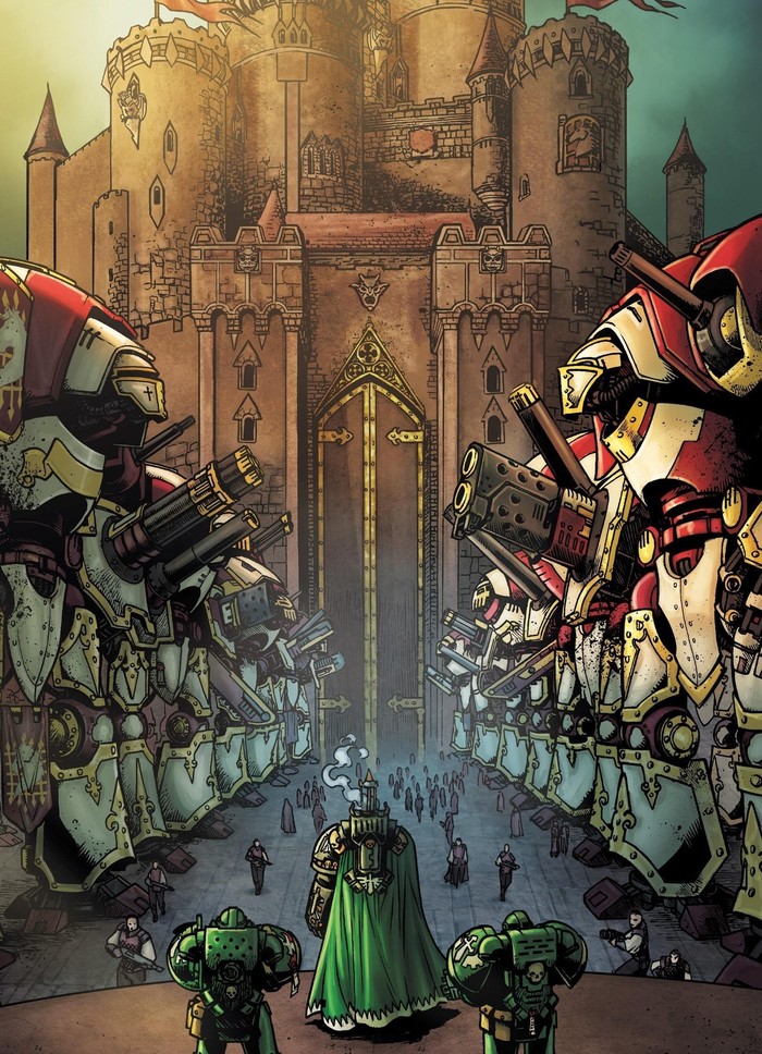 Will of Iron Warhammer 40k, Wh Art, Will of iron, Imperial Knight, , 