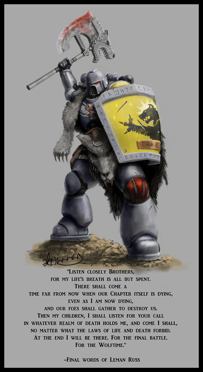 Space Wolves Warhammer 40k, Wh Art, Space Wolves, 