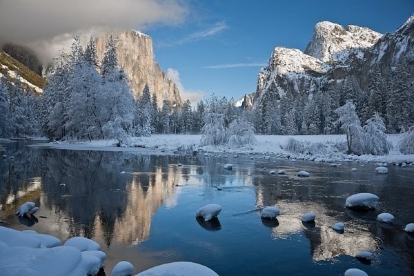 Yosemite: one of the most beautiful places in the USA - Yosemite National Park - beauty, Beautiful view, Sight, Waterfall, The park, On a note, Animals, The mountains, Video, Longpost