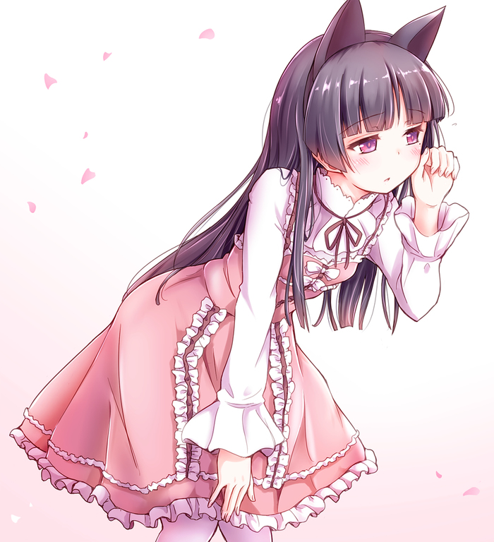 Kuroneko art - Anime Art, Oreimo, Kuroneko, Ruri gokou, Аниме, Ore no Imouto ga Konnani Kawaii Wake ga Nai, Gokou ruri