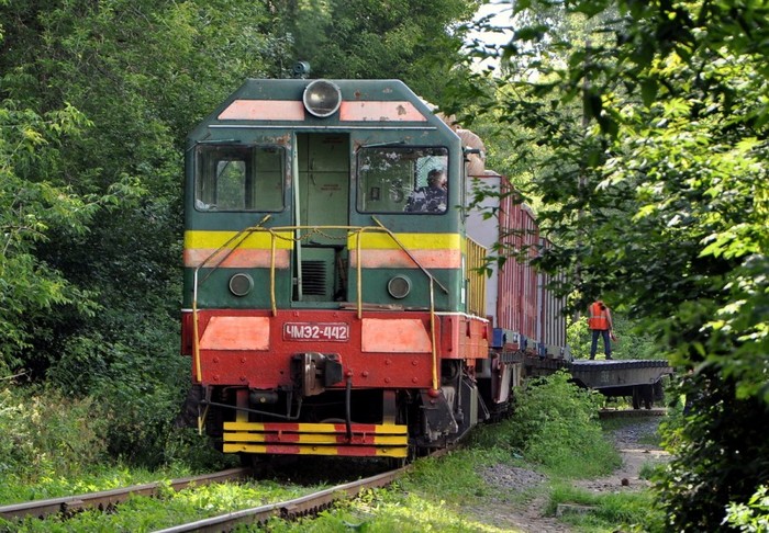 CHME2 shunting diesel locomotive - Locomotive, Longpost, Chme2, Shunting locomotive