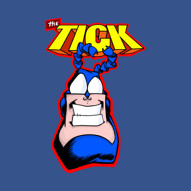 The Tick series - My, , Tick-Hero, , Serials, Comedy, Superheroes, Comics, Parody, GIF, Longpost