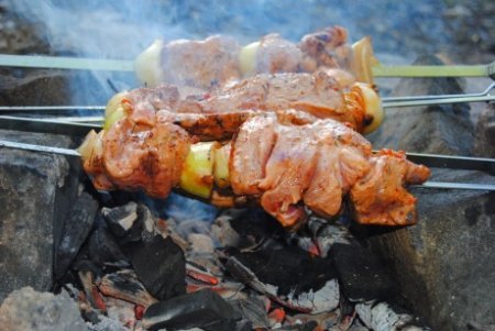 Pork variation of the Karsk shish kebab - Food, Recipe, Cooking, Shashlik, Pork, Longpost