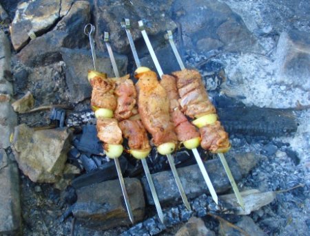 Pork variation of the Karsk shish kebab - Food, Recipe, Cooking, Shashlik, Pork, Longpost