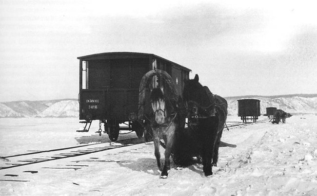 Baikal railway crossing (part 2) - Crossing, , Longpost