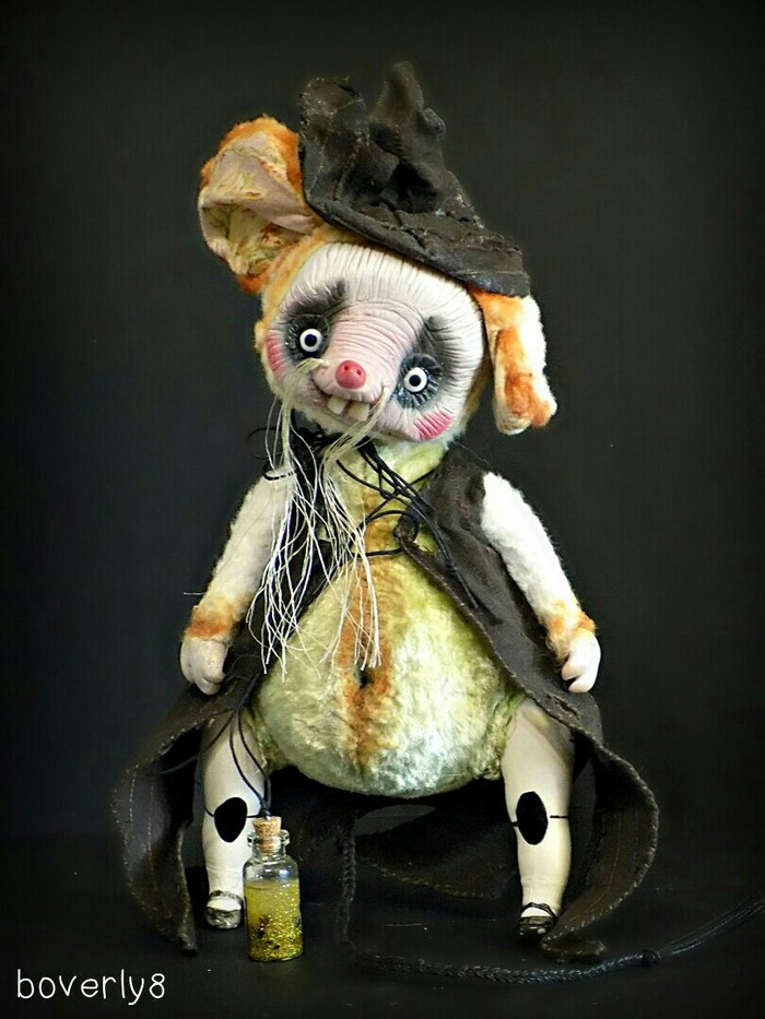 Vincent Longtail - My, Doll, Copyright, Needlework without process, With your own hands, Mouse, Longpost